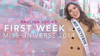 Paulina Vega's First Week as Miss Universe 2014