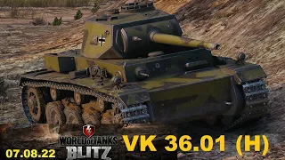 💖 Обзор На Тяжелый Танк VK 36.01 H | Как Играть Тащить Танковать Нагибать | World Of Tanks Blitz ZT🔥