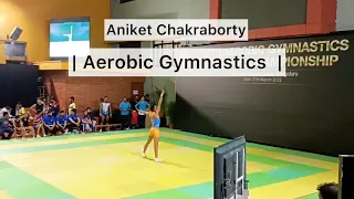 Aniket Chakraborty | SSCB IM | 16th Aerobic Gymnastics National Championship