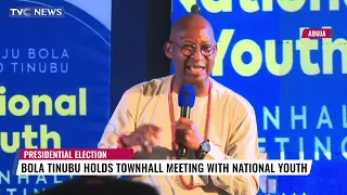 Bola Tinubu Holds Townhall Meeting With National Youth In Abuja