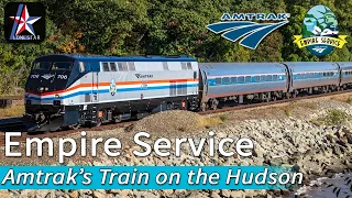 Amtrak Empire Service: A Ride Along the Gorgeous Hudson River! | NYC to Croton-Harmon