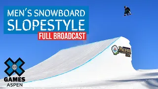 Jeep Men’s Snowboard Slopestyle: FULL BROADCAST | X Games Aspen 2021