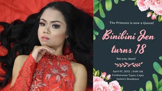 Binibini Jen turns 18: Teaser video for Ms. Jenelyn Gafate's debut birthday celebration | April 2022