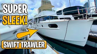 TRAWLER TOUR! | Complete Tour of Beneteau SWIFT TRAWLER