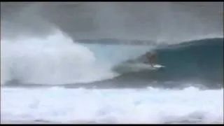 Kelly Slater late drop-Classic Moments Teahupoo