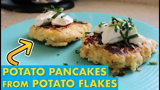 Potato Pancakes from Potato Flakes | A La Carte with Alex