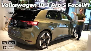 New Volkswagen ID 3 Pro S Facelift Review 2023