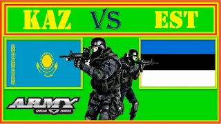 Казахстан VS Эстония Сравнение армии и вооруженных сил