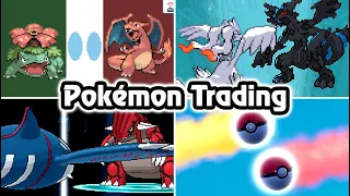 Pokémon Games : Evolution of Trading Animations ⁴ᴷ (1996 - 2022)