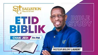 Etid Biblik  | 3/28/2024 | Salvation Church of God | Pasteur Malory Laurent