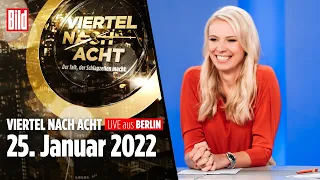 🔴 Viertel nach Acht ist zurück – 25. Januar 2022 | LIVE REPLAY