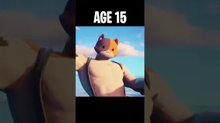 Fortnite: Meowsicles At Different Ages 😳 (World's Smallest Violin)