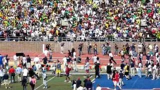 Usain Bolt Victory Lap at Penn Relays 2010