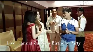 Kartikey at Jannat Zubair's birthday party ( full video)