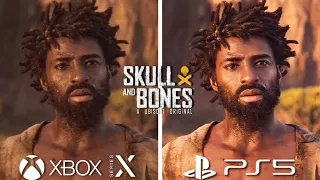 Skull and Bones PS5 vs Xbox Series X Graphics Comparison