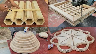 4 Amazing Handicraft Woodworking Projects Never // Coffee Table With Design Unique Incredible