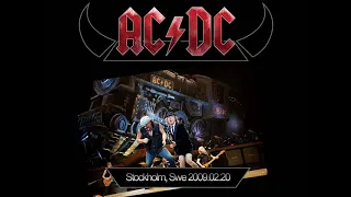 AC/DC LIVE - STOCKHOLM, SWEDEN [AUDIO CONCERT] FEBRUARY 20TH 2009 - TAPED BY RIPE73