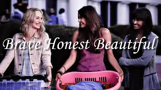 Nina Dobrev, Candice Accola & Kat Graham {Brave Honest Beautiful}