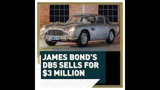 James Bond’s DB5 sells for $3 million