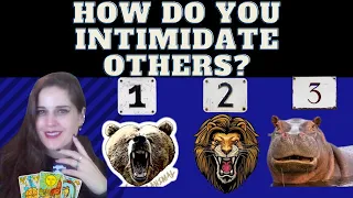 HOW DO YOU INTIMIDATE PEOPLE? TAROT PICK A CARD #tarot #pickacard