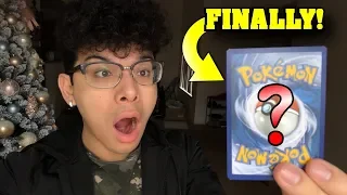 I FINALLY GOT THIS SUPER RARE POKEMON CARD IN MY HANDS! *opening new cards*