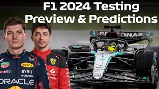 F1 2024 Pre Season Test Preview and Predictions