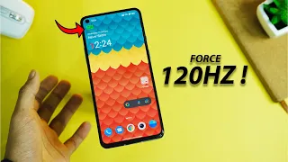 Oxygen Os 12/Color OS 12: FORCE 120HZ MODE ON ALL APPS (OPPO/ONEPLUS/REALME) PHONES !! 🔥🔥