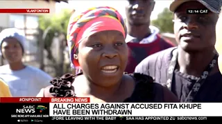 Vlakfontein residents not happy with the withdrawal of Khupe's charges