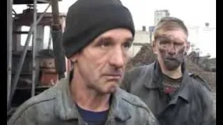 Drunk Russian miner