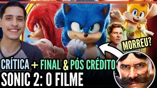 Sonic 2: O Filme | Critica + FINAL e Cena Pós Créditos EXPLICADA (O Shadow em Sonic 3?)