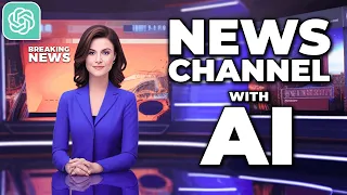 How To Create A News Channel With ChatGPT & AI News Video Generator