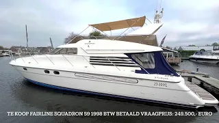 Fairline Squadron 59 1998 for sale