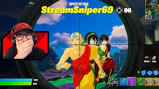 My Stream Sniper DOMINATED My Games! (Fortnite)