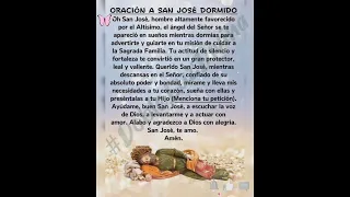 ORACIÓN PARA DORMIR MEJOR CON SAN JOSE DORMIDO, ORACIONES PODEROSAS CASOS DIFICILES (NUEVA EN 2024)