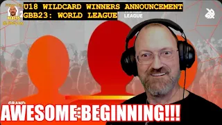 U18 Wildcard Winners Announcement - GBB23 World League - FIRST REACTION {Jittery~Jay}