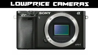 Sony Alpha a6000 Mirrorless Digital Camera Body Black + EXT BATT + LED -16GB Kit