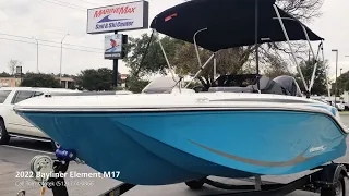 The All New 2022 Bayliner Element M17 Boat's Improvements