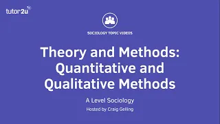 Research Methods in Sociology: Quantitative and Qualitative (Sociology Theory & Methods)