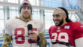 Talanoa Hufanga Interviews Teammates on Favorite Memories Together | 49ers