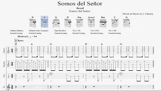 Jésed Somos del Señor (partitura mejorada y simplificada)