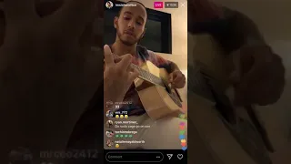 Lewis Hamilton’s Acoustic Guitar Playing