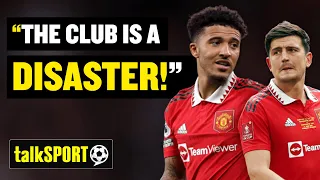 Man United Fans React to Erik ten Hag Excluding Jadon Sancho from First Team Training 😬👀