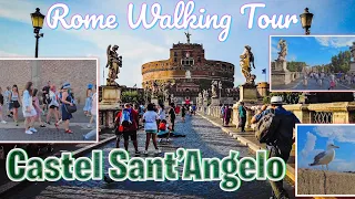 Rome Walking Tour: Castel Sant’Angelo👋🇮🇹😍