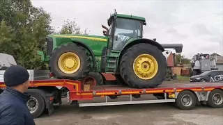 Доставили клієнту трактор John Deere 8520 (Луганська обл.)