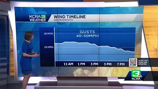 Atmospheric River wind impacts to expect in Sacramento