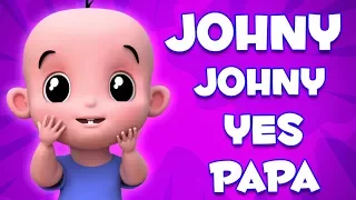 Johny Johny да папа | дети рифмовать | Johny Johny Yes Papa | Preschool Songs | Nursery Rhymes