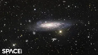 Galaxies revealed in amazing long-exposure imagery | 300 million light-year zoom-in