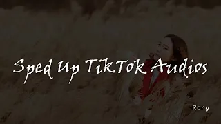 Tiktok songs sped up audios edit - part 252