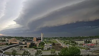 Mothership shelf cloud / mammatus / dust - 17 July 2020