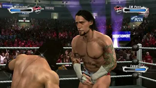 WWE CM Punk Road to WrestleMania Week 12 (SmackDown vs RAW 2009)